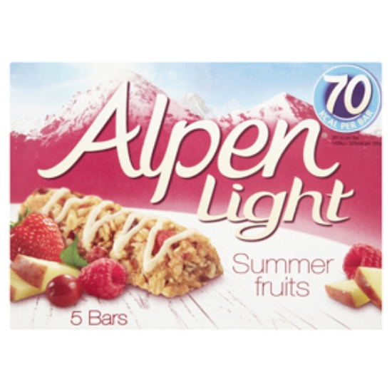 Picture of Alpen Light Summer Fruits Bar 5 pack x10